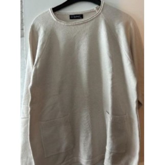 Pull tunique beige M/L