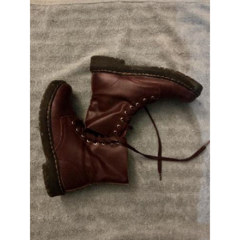 Bottines CUIR, Bordeaux P38