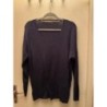 Pull promod col V bleu marine T. M