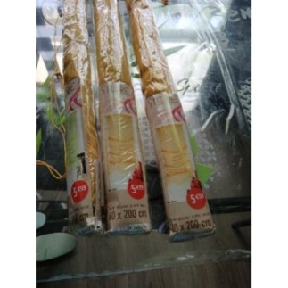 Lot 3 stores jaunes foncés 