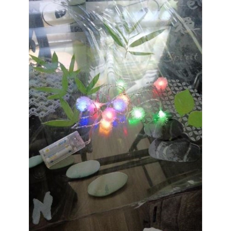 Guirlande flocons de neige lumineuse