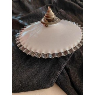 Luminaire en verre souffet,...