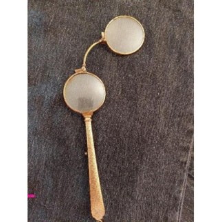 Lunette de théâtre en laiton 