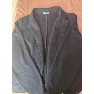 VESTE COL.BLEU MARINE-T.38/40