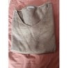 PULL MARRON "PAILLETE"-T.38/40