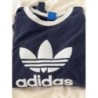 Pull Adidas bleu marine et blanc femme taille 36 