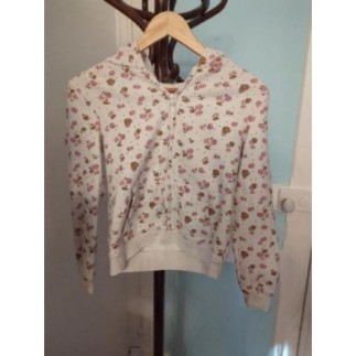 Sweat fleurs 10/12 ans