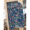 Jupe portefeuille fleurs taille 42