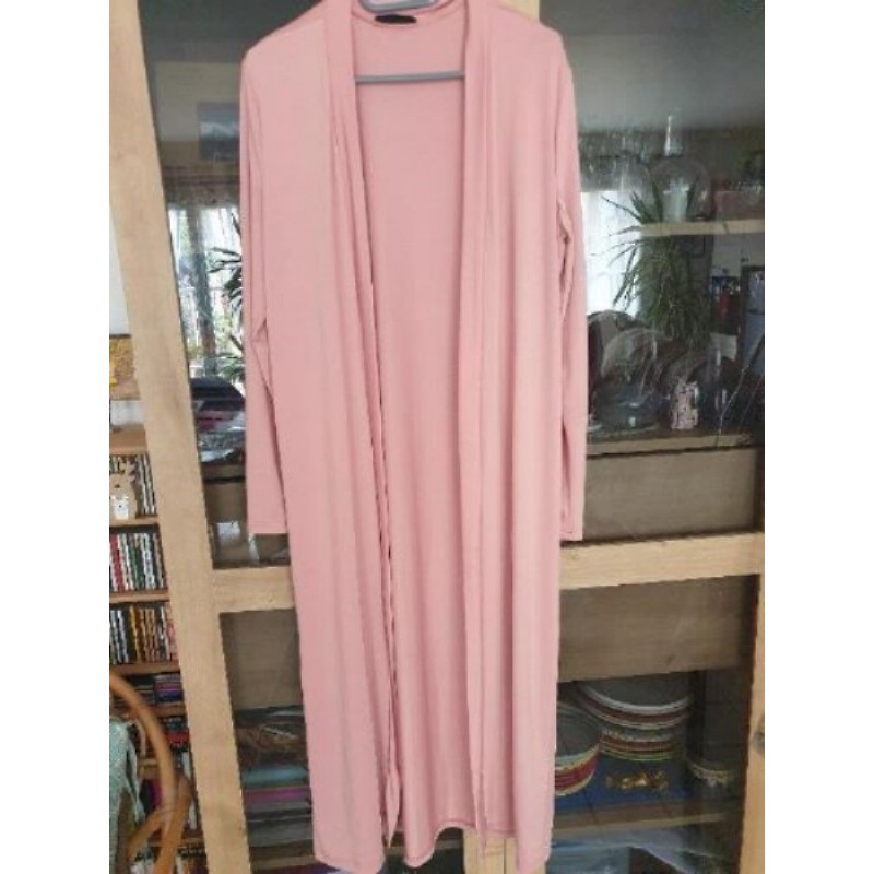 Grand gilet rose taille M