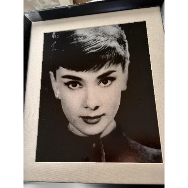 Cadre photo n/b Hepburn