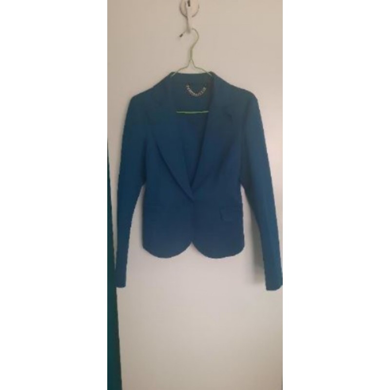 veste courte bleu pétrole RIMINI TM