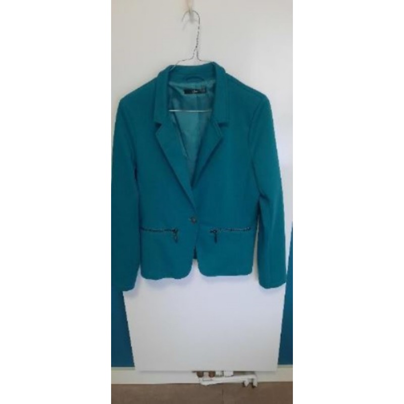 veste courte bleu canard MIM T38