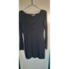 robe coton C&A bleu foncé T L