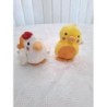 PELUCHES POULE ET POUSSIN