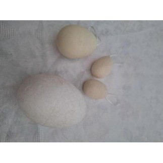 4 OEUFS BLANC A DÉCORER 