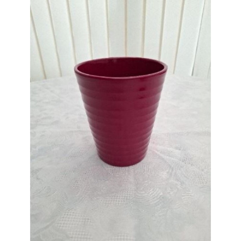 CACHE POT FUSHIA H16 CM