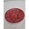 ASSIETTE PLASTIQUE FRAISES unité 