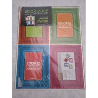 2 PLANCHES DE 8 STICKERS...