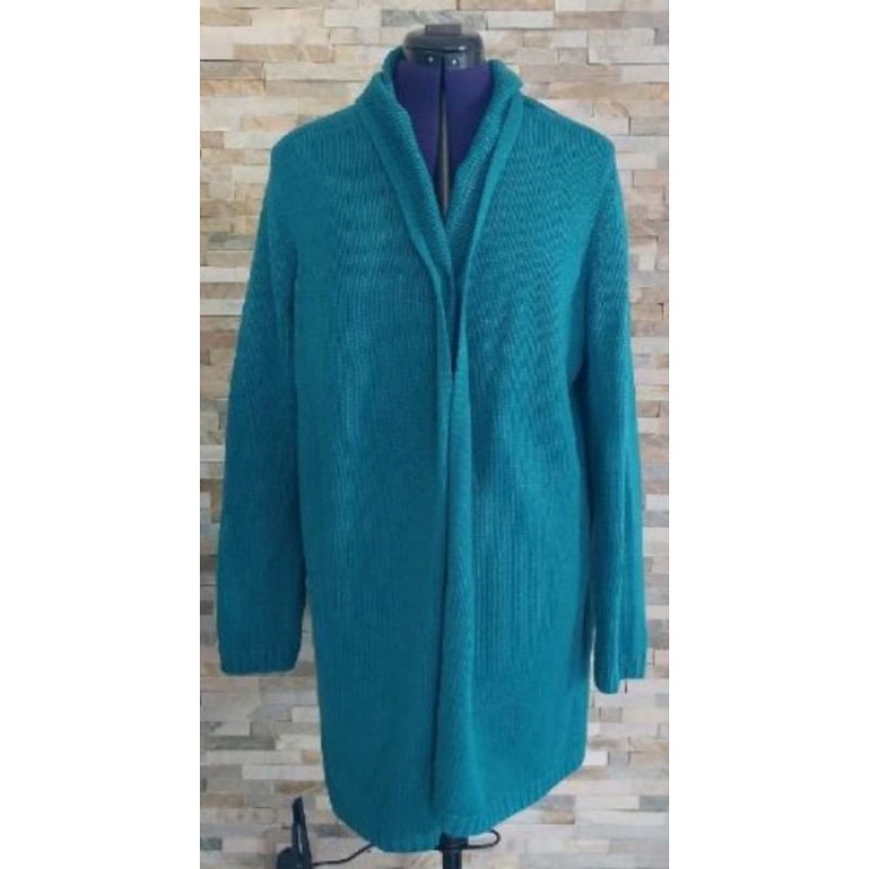 Gilet long bleu vert sans boutonnage Rainbow T 40/42 