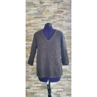 Pull Manches 3/4 Vert kaki...