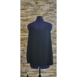 Débardeur Noir Fluide...