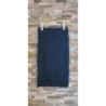 Jupe crayon moulante Noir motif verticaux CAMAIEU Taille S
