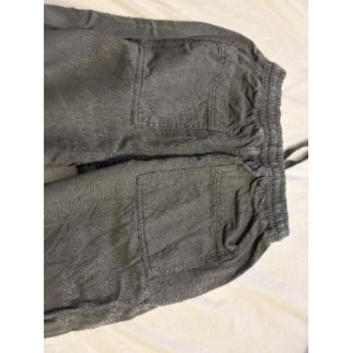 Pantalon taille élastique taille S gris 