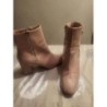 Bottine rose clair 39
