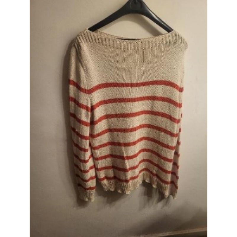 Haut crème rouge xl