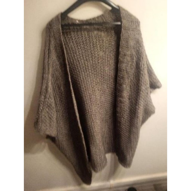 Gilet gris taille unique 