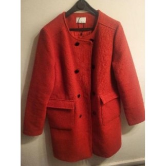 Manteau rouge taille xl