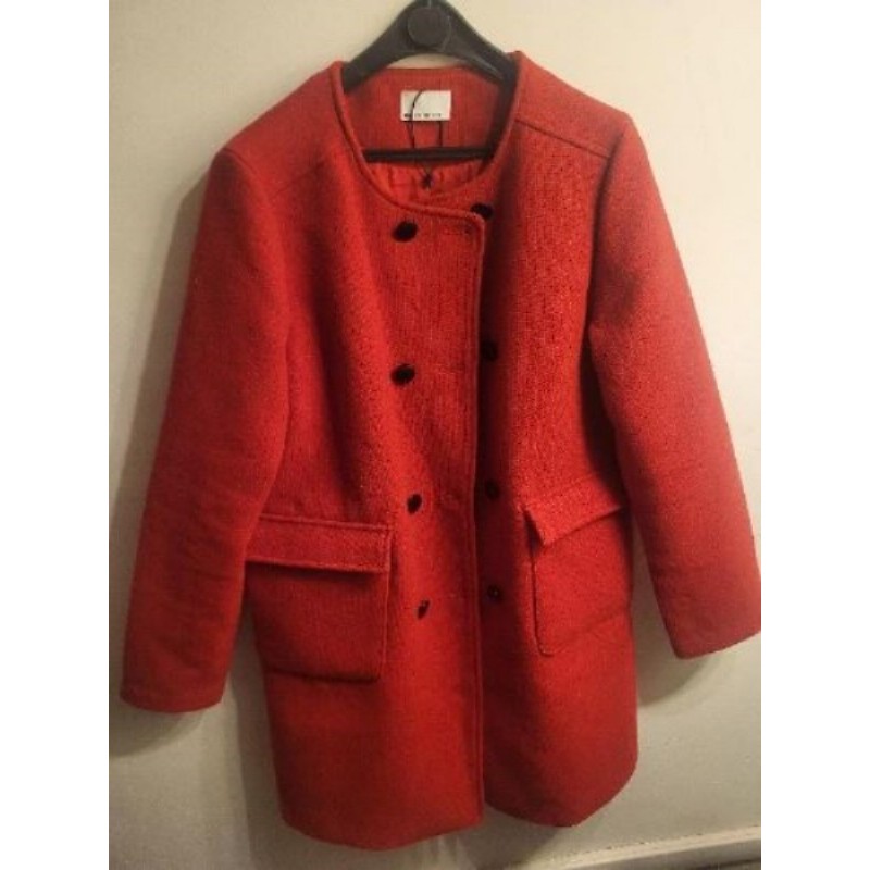 Manteau rouge taille xl