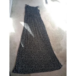 Robe d'été fond kaki taille ML