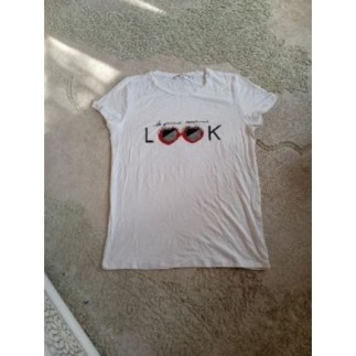 T-shirt blanc marque Naf...