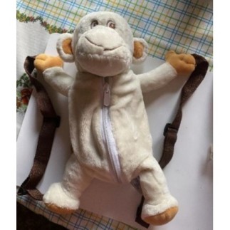 sac à dos peluche singe...
