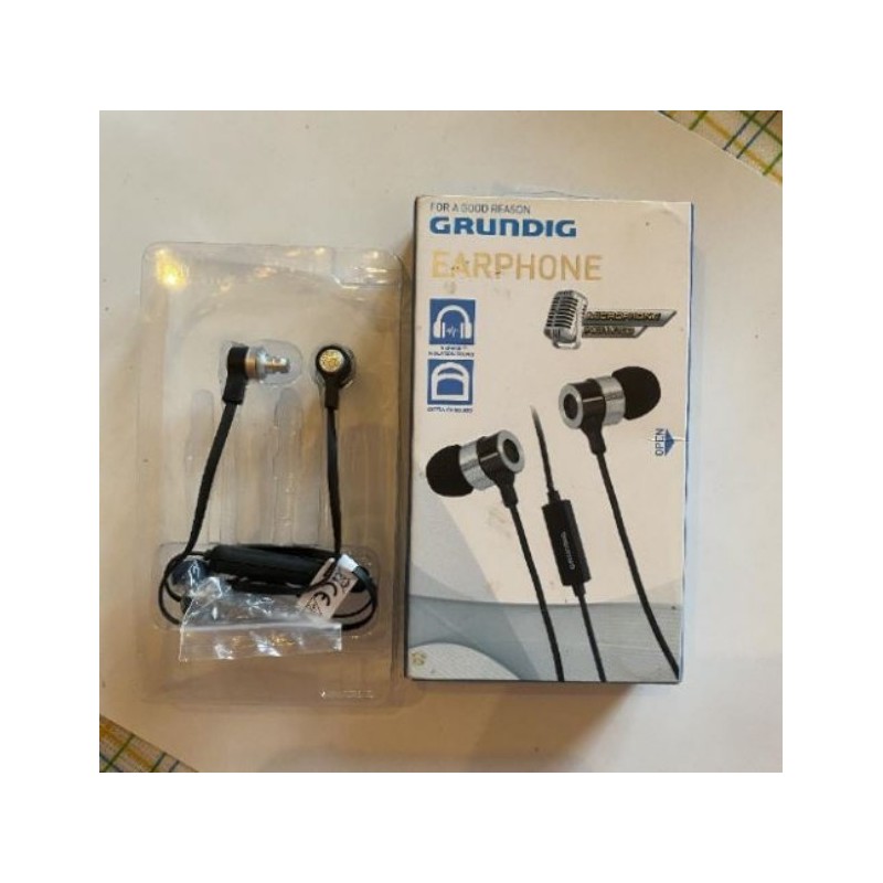 écouteurs filaires Grundig non utilisé