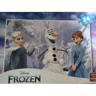 Puzzle reine des neiges 24...