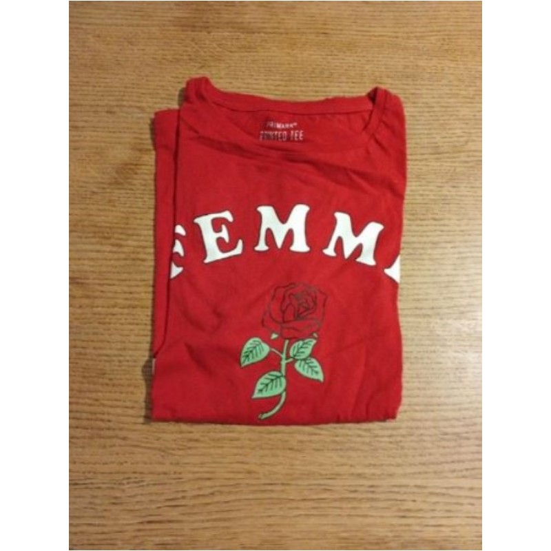 Tee shirt rouge femme 46