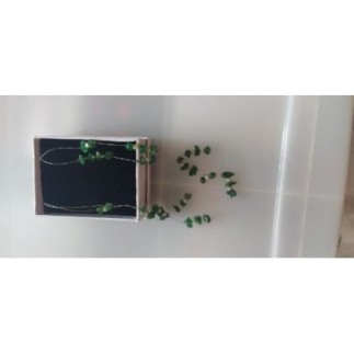 Collier fantaisie vert