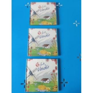 Trio de sous verres ou autres