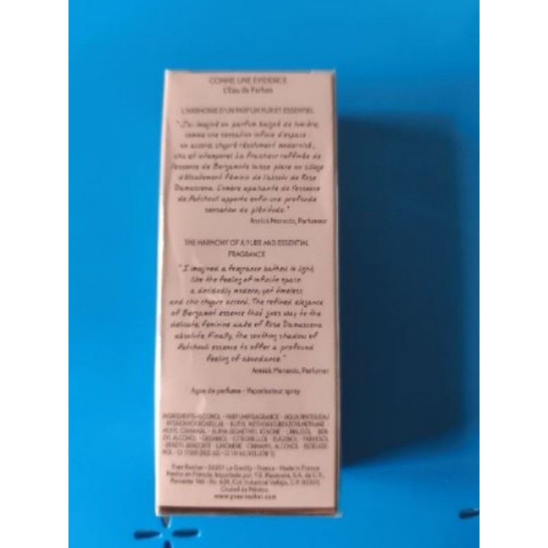 Eau de parfum Yves Rocher comme une évidence 50 ml