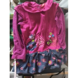 Robe manches longues...