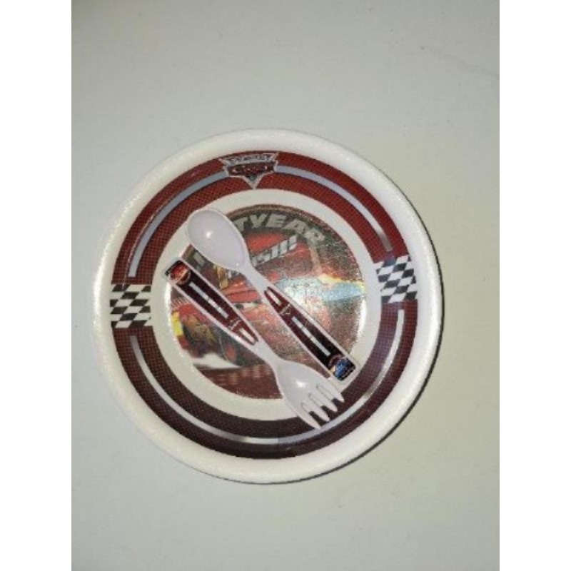 Assiette enfant + couverts