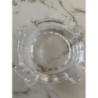 Cendrier 4 rebords en cristal 