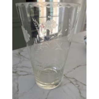 Vase cristal ciselé 
