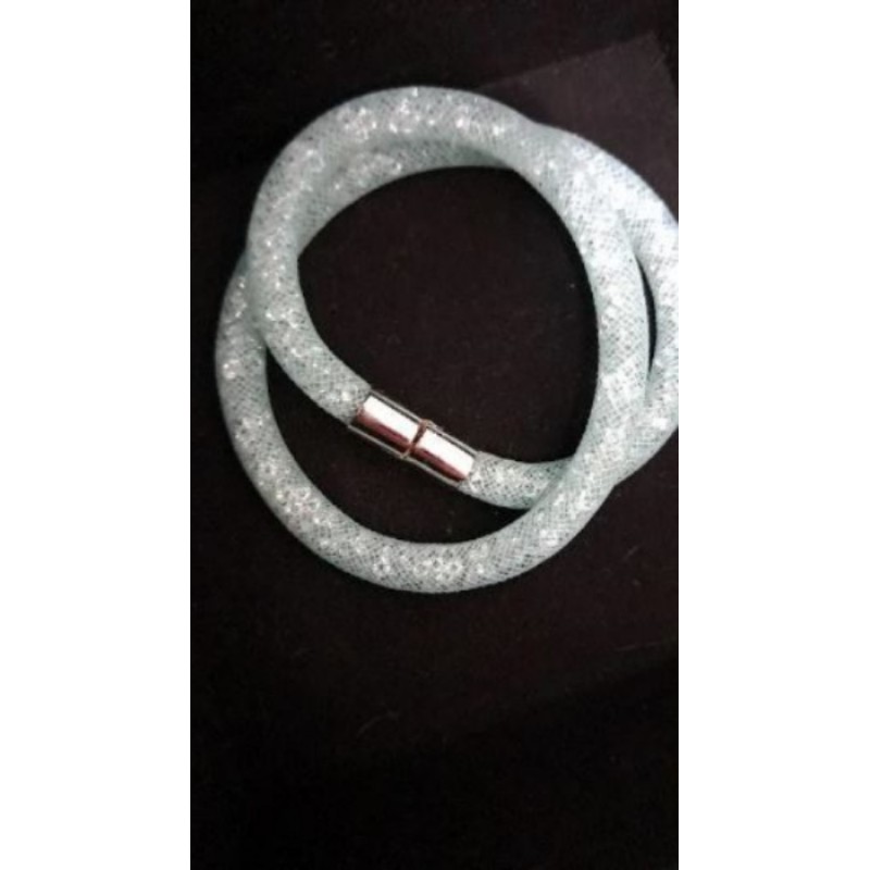 Bracelet Swarovski bleu ciel