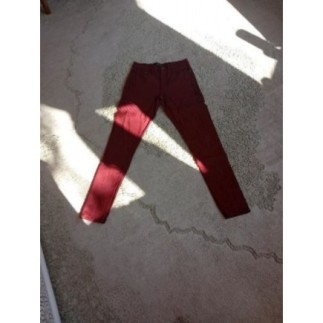 Pantalon jean Bordeaux...
