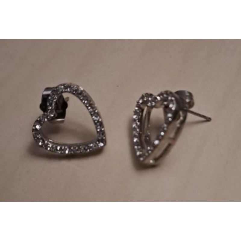 Boucles d'oreilles cœurs 