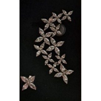 Boucles d'oreilles strasse 