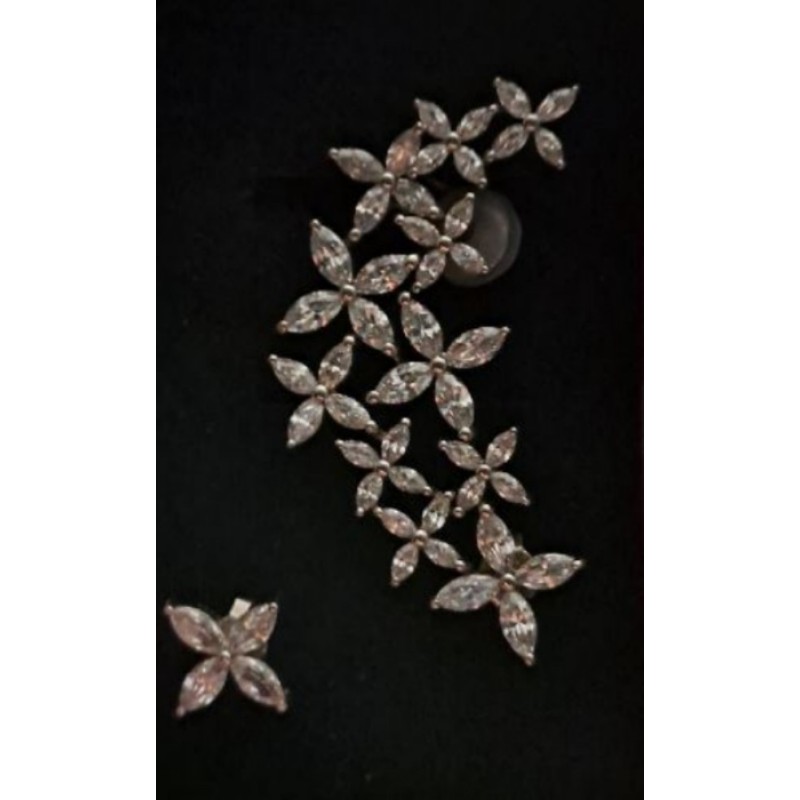 Boucles d'oreilles strasse 